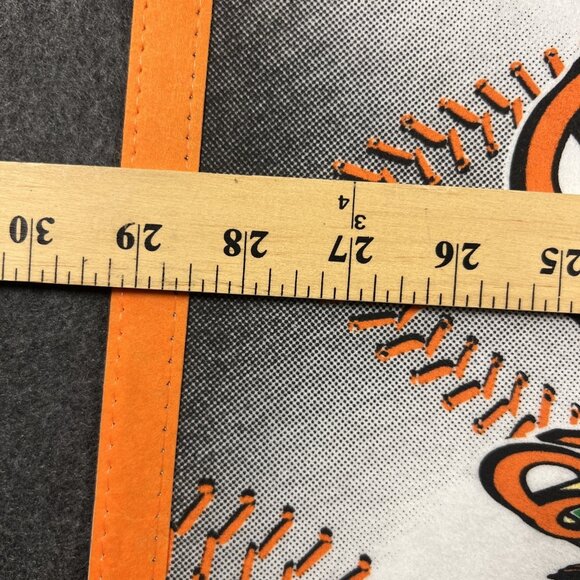 Vintage 1995 Baltimore Orioles Full Size Pennant Flag by Tag Express - Picture 9 of 9